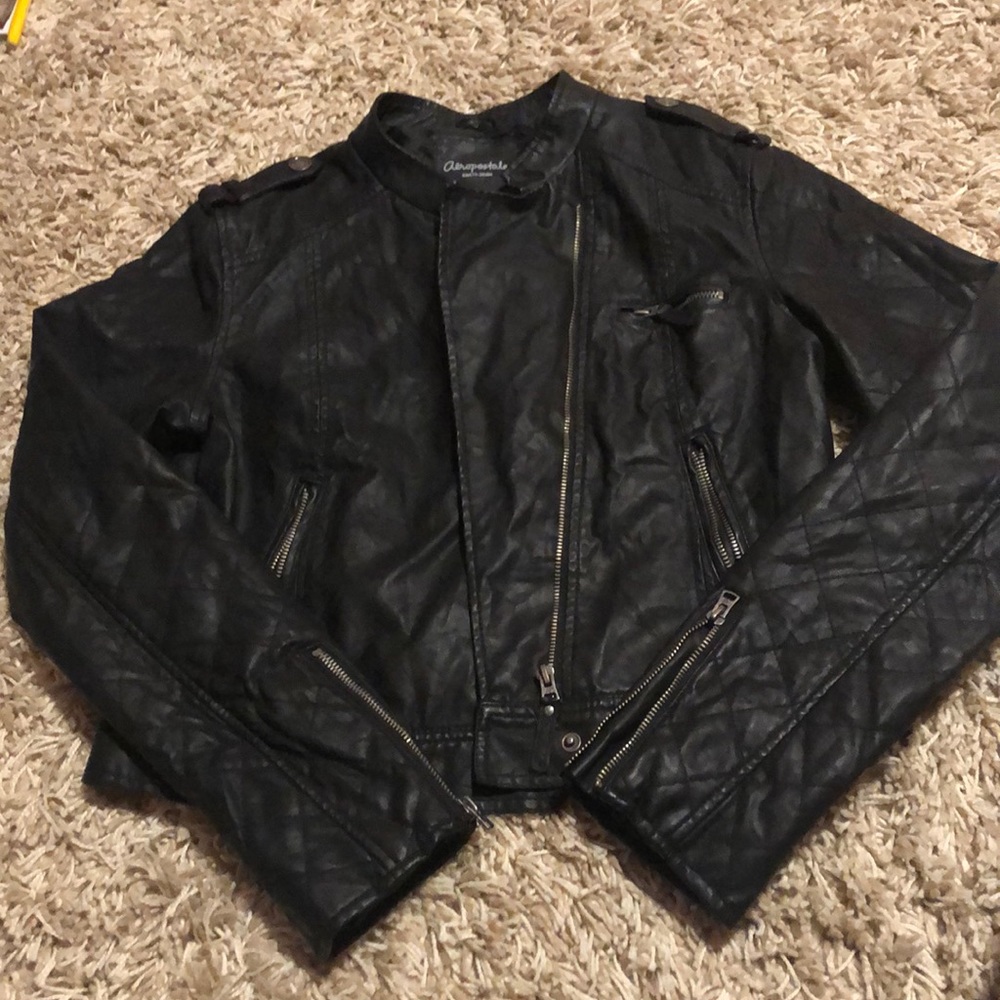 AEROPOSTALE Leather Jacket